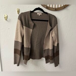 Benedetta B Merino Wool & Cashmere Blend Open Cardigan